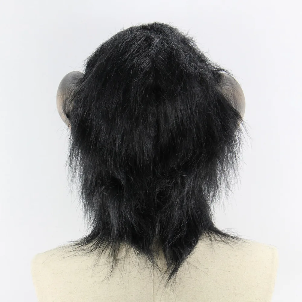 Высокое качество маски на Хеллоуин с изображением обезьяны гориллы для взрослых