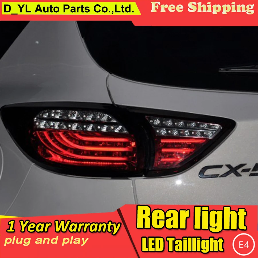 

Автомобильный Стайлинг DY_L для Mazda CX-5 2013 2014 2015-2017, светодиодный фоновый свет, задний фонарь DRL + Rem + Park + сигнальный свет