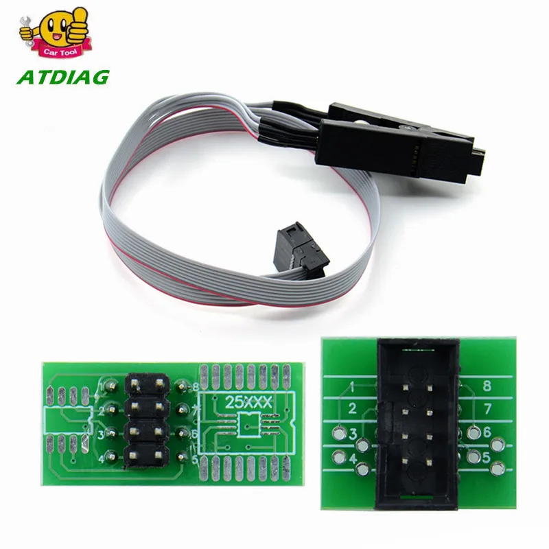 

SOIC8 SOP8 тестовый зажим для EEPROM 93CXX/25CXX/24CXX + CH341A 24 25 серия EEPROM Flash BIOS USB программатор модуль