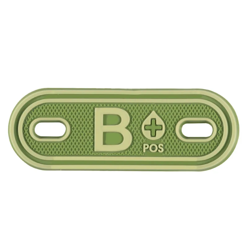 2 шт. армейские тактические отрицательные группы крови позитивные A B AB O POS +