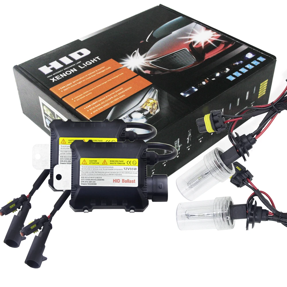 LOAUT автомобильный Стайлинг HID фара DC 9005 HB3 12V 110W противотуманная Автомобильная Hi/Lo