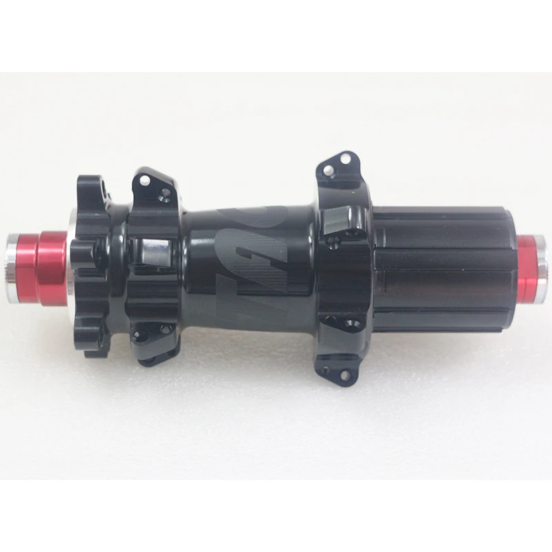 Speedsafe SS32 Горный или Кроссовый велосипед прямой тянуть шоссейных дисковых тормозов ступицы заднего колеса громкий 60 T шумный 142X12 мм 142 мм M12 6 собачки Кассетный корпус 10 s 11 черного и красного цвета