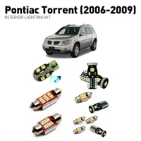 led interior lights for pontiac torrent 2006 2009 7pc led lights for cars lighting kit automotive bulbs canbus