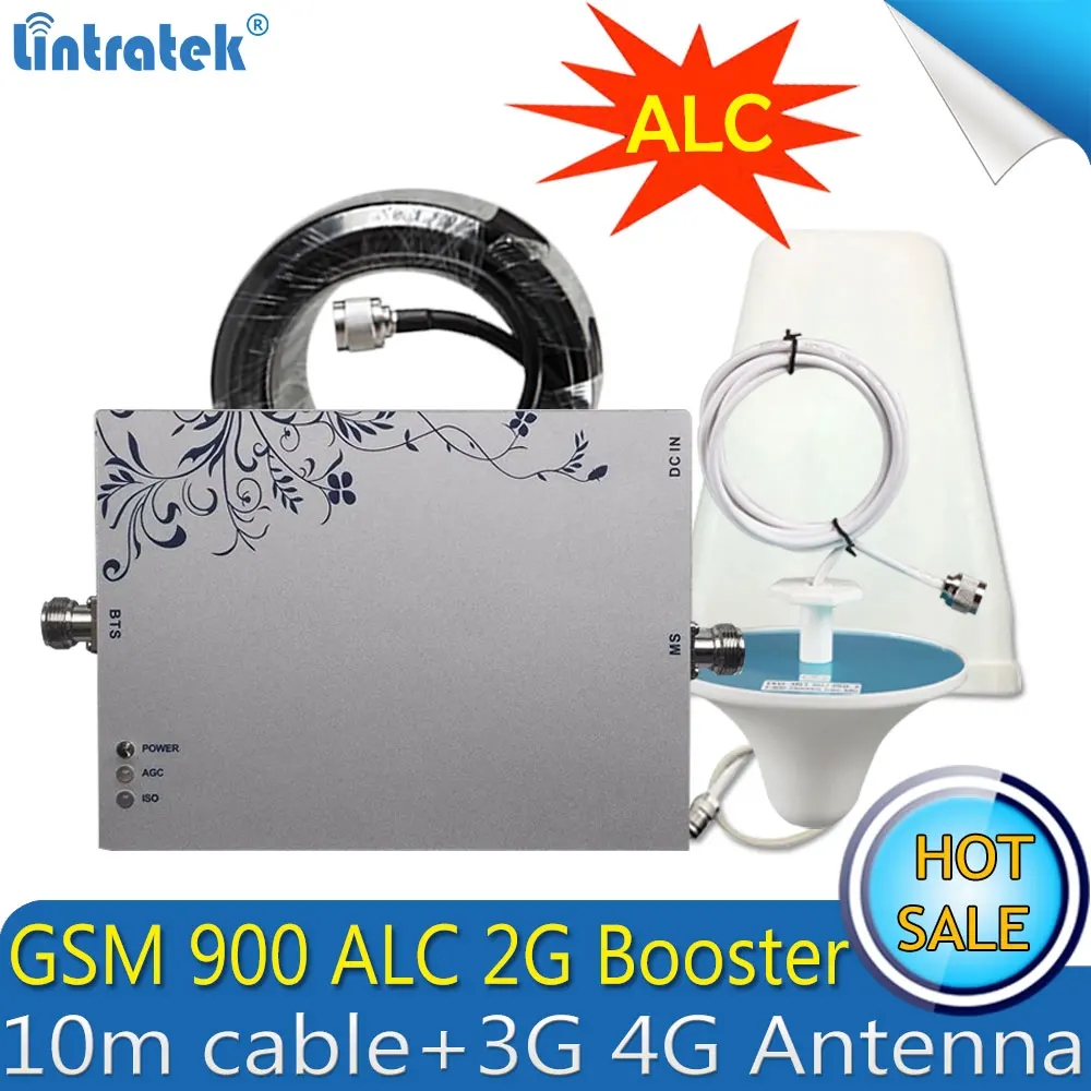 Lintratek ALC GSM 900 МГц 2G беспроводное стандартное усиление сигнала Усилитель сотового