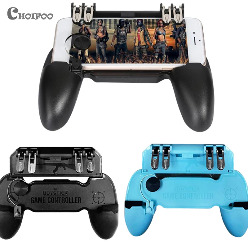 PUBG Controller For Cell Phone Dzhostik PUBG Mobile Joystick Gamepad L1 R1 Fire Button Mobile Game Controller For IPhone XIAOMI