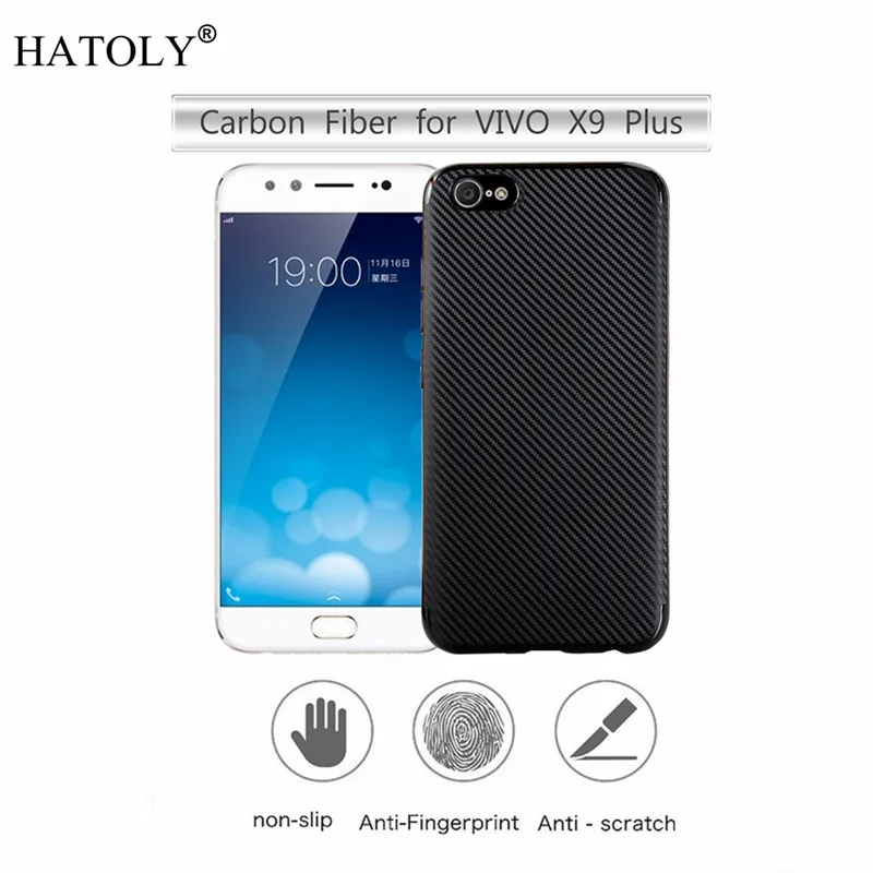HATOLY For Capa VIVO X9 Plus Case Rubber &amp TPU Rugged Back Cover BBK Fundas 5.88&quot |