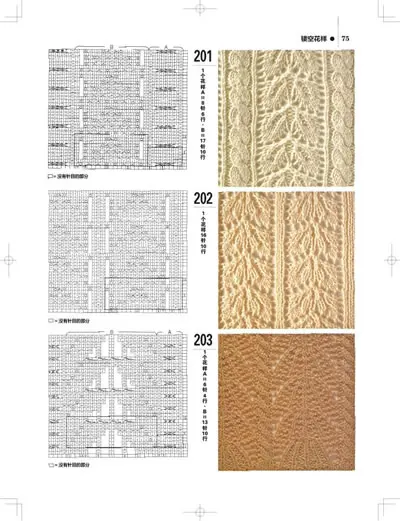 Японский узор для вязания s Book в китайской спице и крючком|patterns book|book bookchinese book |