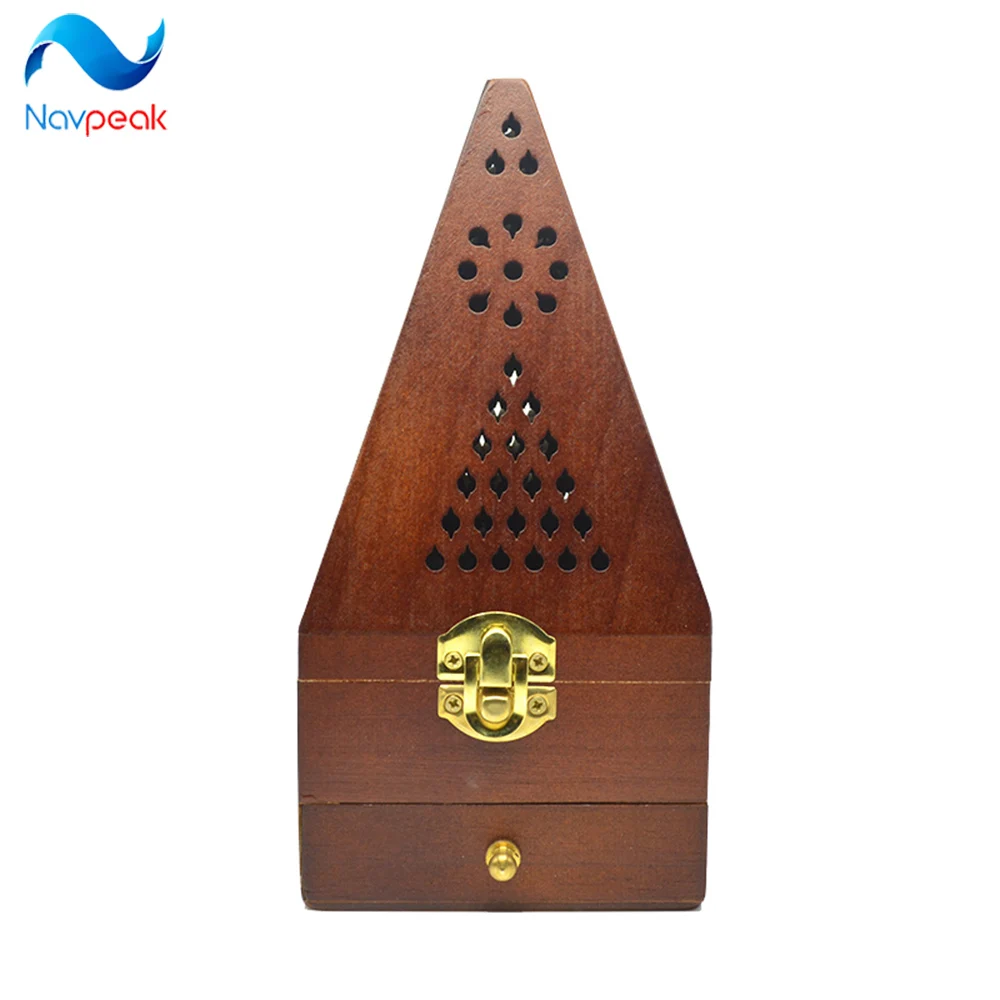 Деревянная курильница Размер 20 см|smoking incense burner|incense burnertower burner |