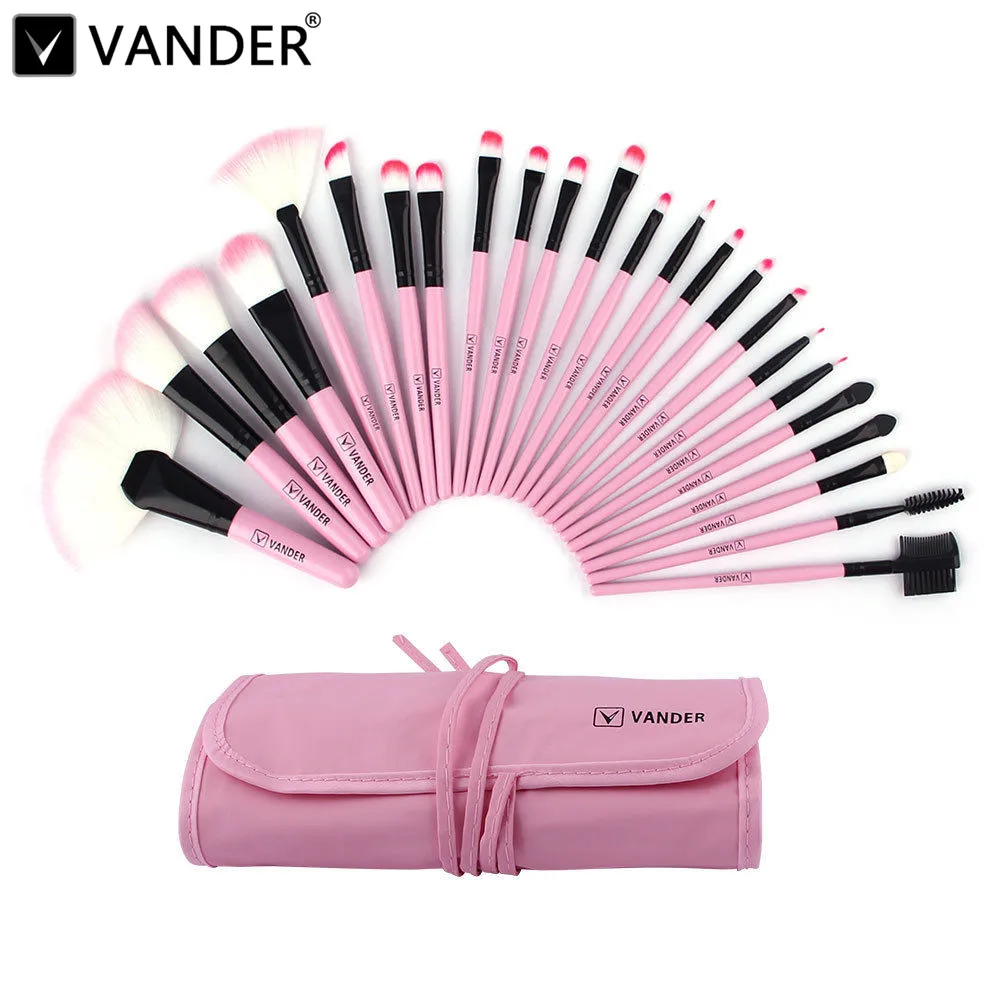 24 шт. набор многофункциональных кистей для макияжа профессиональный тональный