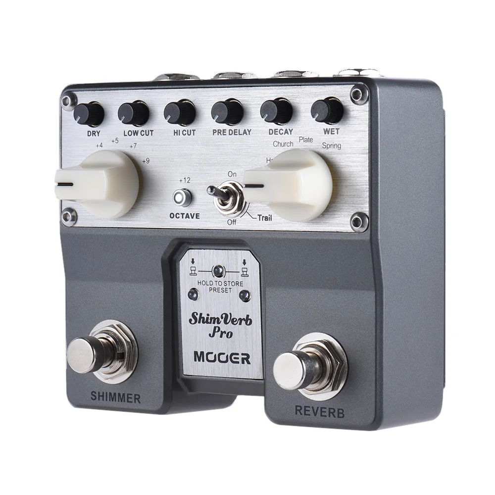 MOOER ShimVerb Pro гитарная педаль для создания эффектов цифровая гитары с эффектом