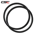 CSC 38 мм трубчатый обода велосипеда из углеродного волокна 25 мм ширина u-образной формы для езды на велосипеде