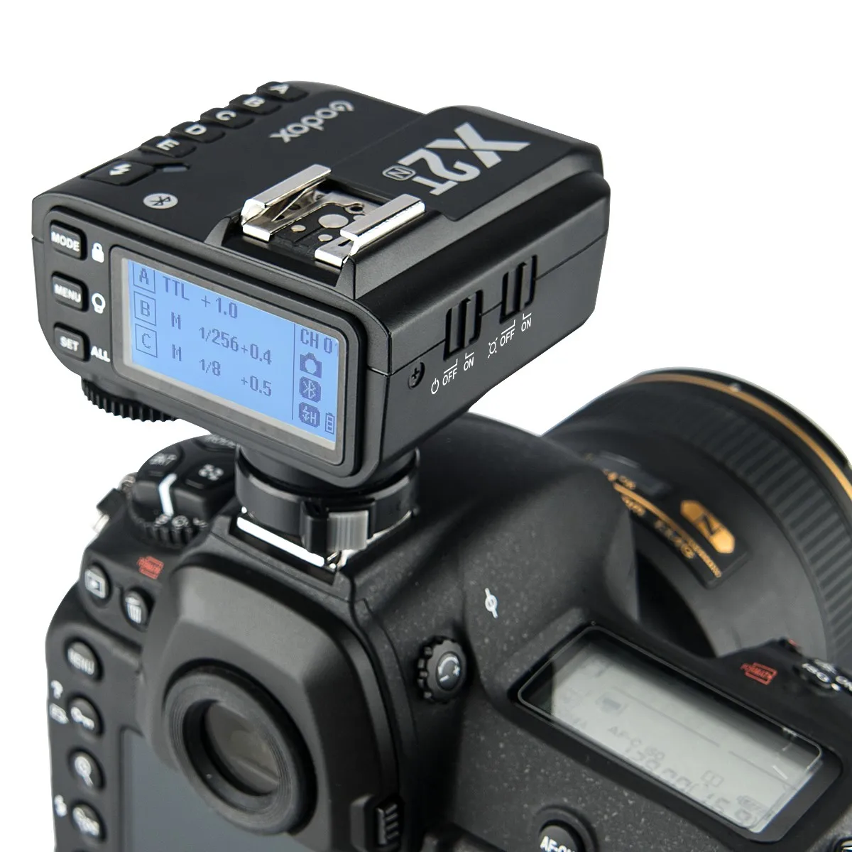 Godox X2T C N S F O P TTL 1/8000s HSS Беспроводной трансмиттер триггер для вспышки цифровой