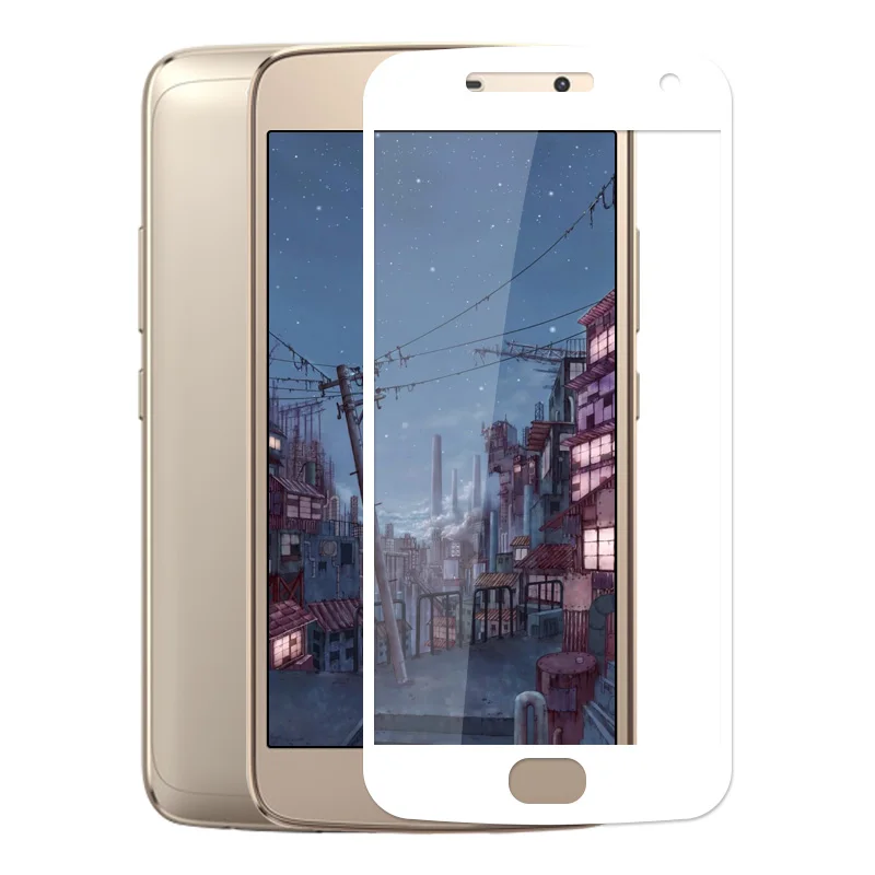 For Motorola Moto G5 Plus Tempered Glass 9H XT1684 XT1685 XT1687 Screen Protector Cover Protective Film Case | Мобильные телефоны и