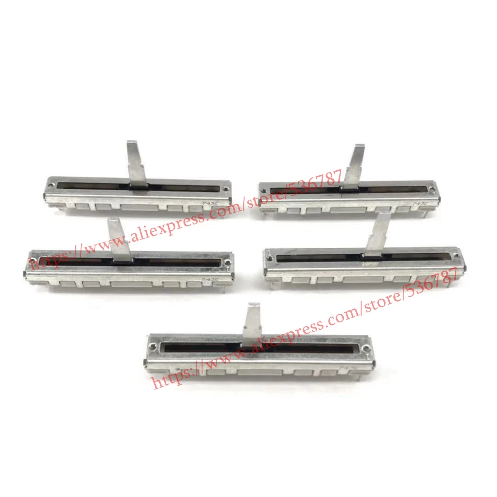 5 шт./лот для ALPS 6 см B10KX2 10K DJM600 600 439C 10KBX2 двухблочный скользящий