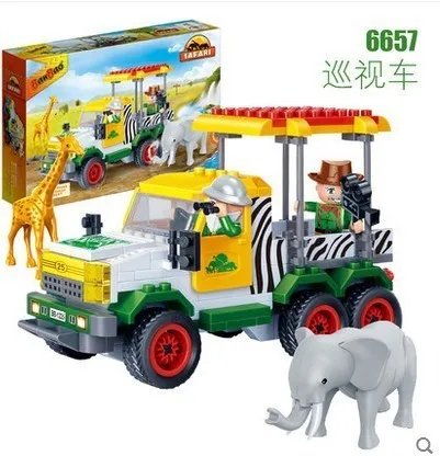 Banbao Строительный набор сделай сам Совместимость с lego city car 685 3D блоки модель
