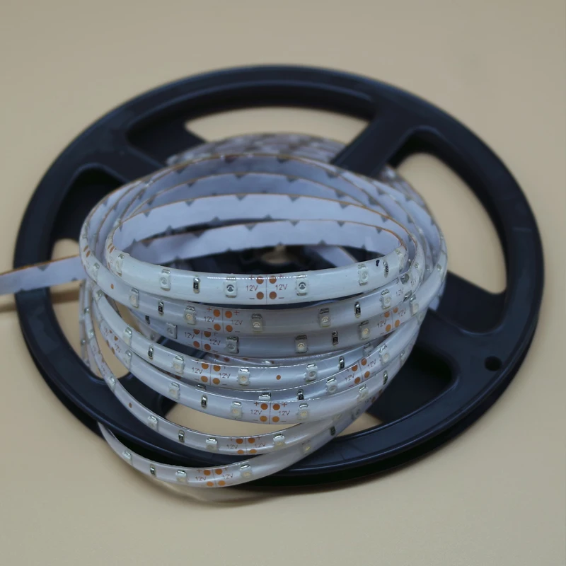 Новинка RGB 3528 SMD Светодиодная лента не/IP65 водонепроницаемая 60 светодиодов/м DC12V