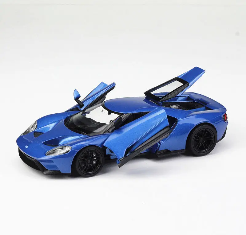 Welly 1:24 2017 Ford GT Concept литая модель Sports гоночный автомобиль Транспортное средство
