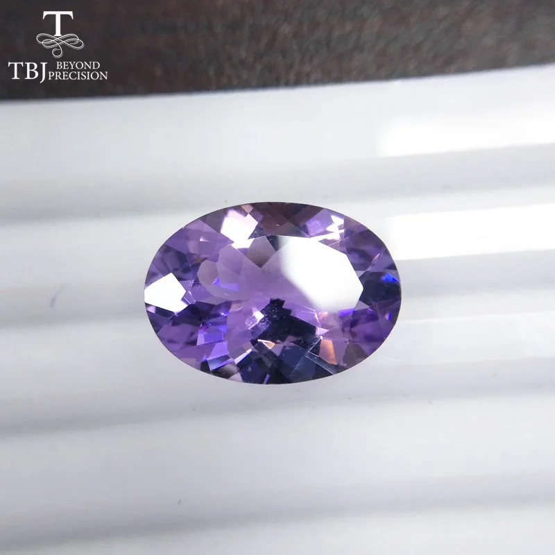 Tbj натуральный аметист овальной огранки 13*18 мм ard 9ct для 925 пробы Серебряное