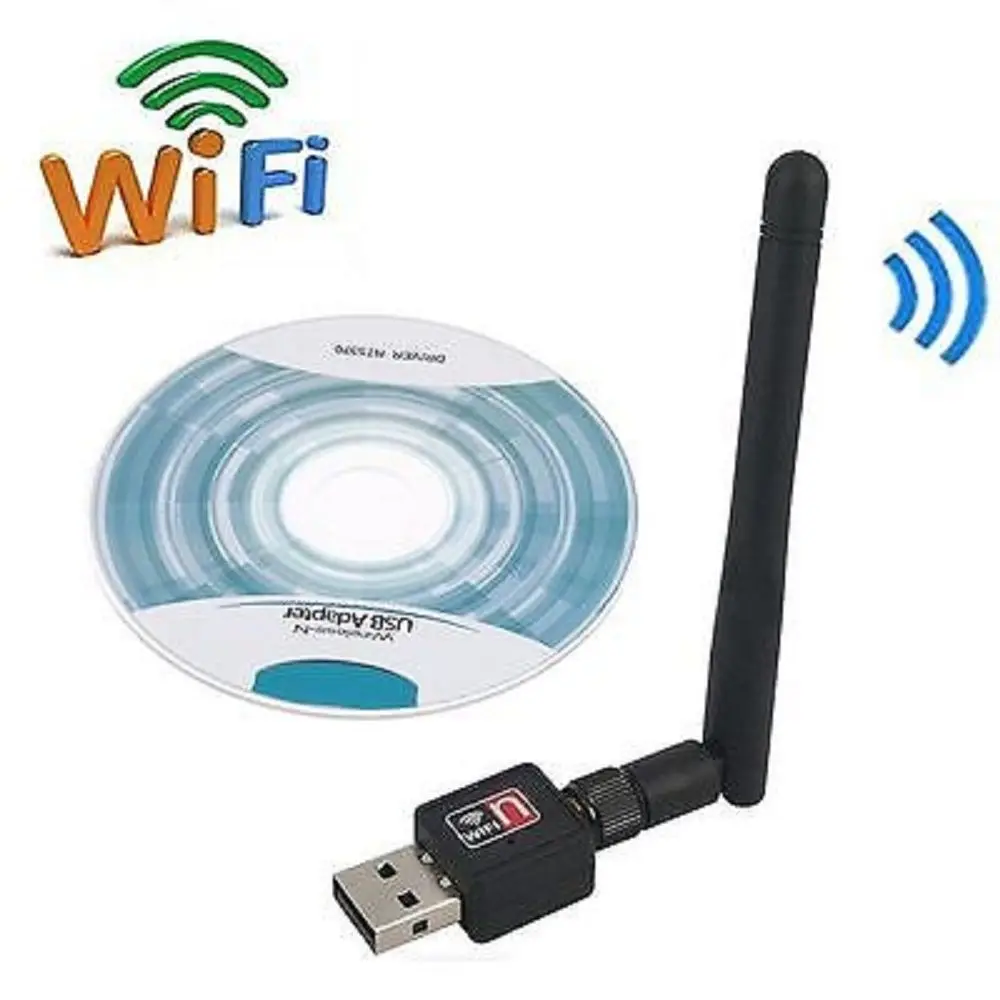 USB Wlan Wi Fi беспроводной адаптер для локальной сети 300 Мбит/с SMA + антенна N|usb wlan|wireless