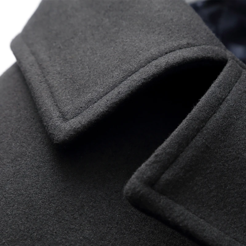 2017 новое осеннее и зимнее стильное шерстяное пальто для мужчин модное деловое