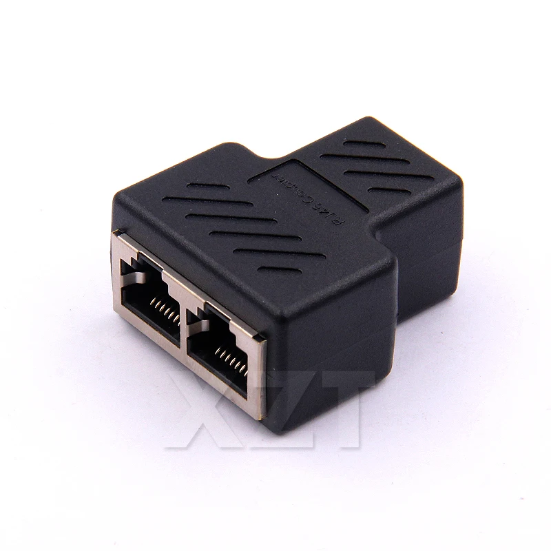 Новый Красочный медный сердечник 1 к 2 RJ45 соединитель сетевой кабельный сплиттер