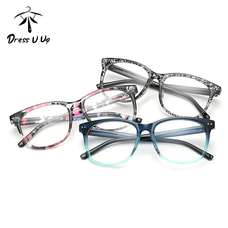 Солнцезащитные очки с квадратными цветами для мужчин и женщин, брендовые дизайнерские очки в прозрачной оправе, модные