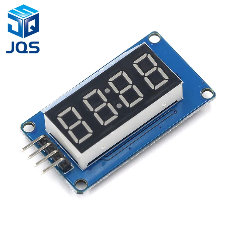 TM1637 светодиодный модуль дисплея для Arduino 7 сегментный 4 бита 0,36 дюймов часы красный анод цифровая трубка четыре последовательных платы драйвера пакет