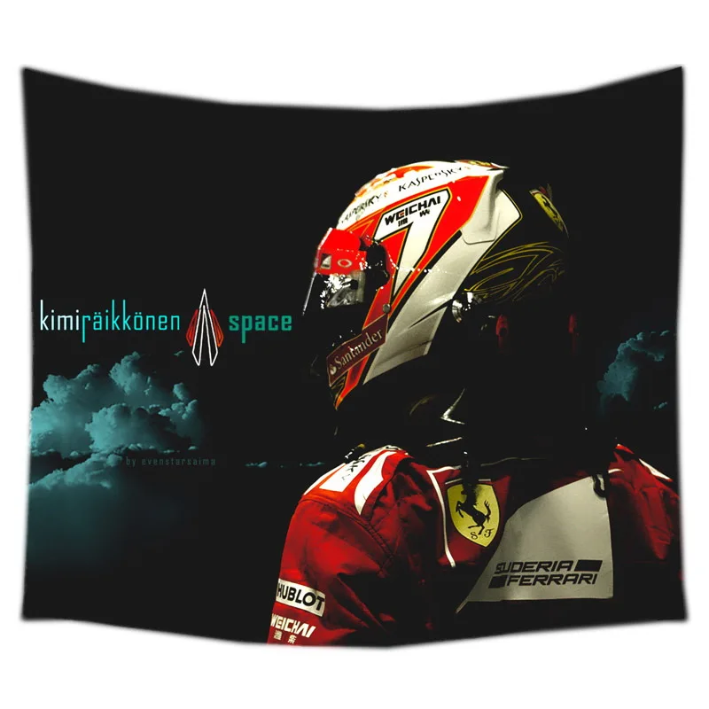 Настенный Гобелен Kimi Raikkonen подвесное покрывало на заказ простыни для спальни