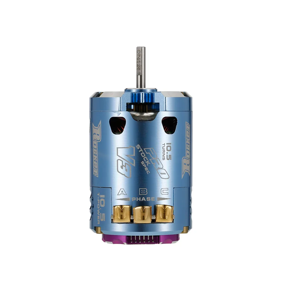 Новый Rocket V3 540 10 5 T металлический бесщеточный спиц мотор для RC автомобиля 1/10