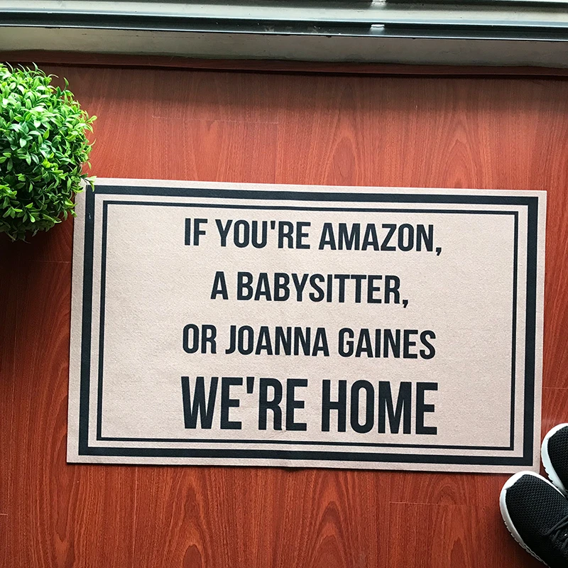 Индивидуальный если вы Amazon A няня или Joanna Gaines мы домашние двери Коврики открытый