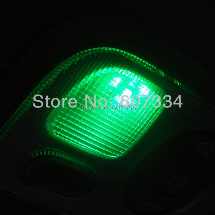 12V LED лампа автомобиля зеленого цвета T10 (4 * 1210 SMD лампы) W5W W2.1X9.5d для фары чтения верхнего света сигнального парковочного света.