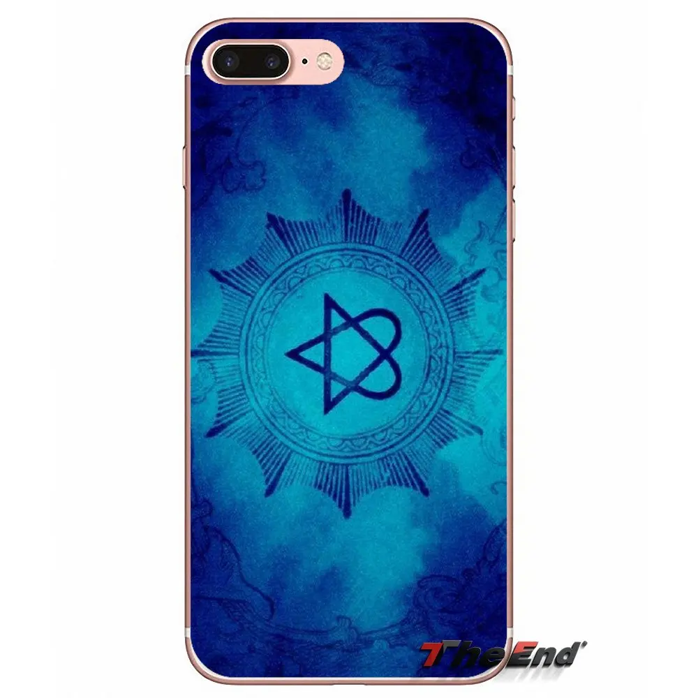 Чехол для Huawei G7 G8 Ascend P7 P8 P9 Lite Honor 4C 5X 5C 6X Mate 7 8 9 Y3 Y5 Y6 II Pro с логотипом Heartagram |