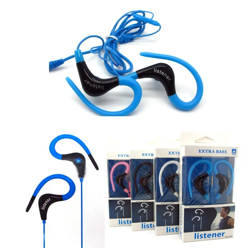 Горячие продажи 3.5 мм Наушники Вкладыши спорт работает с Микрофоном Earpods для iphone