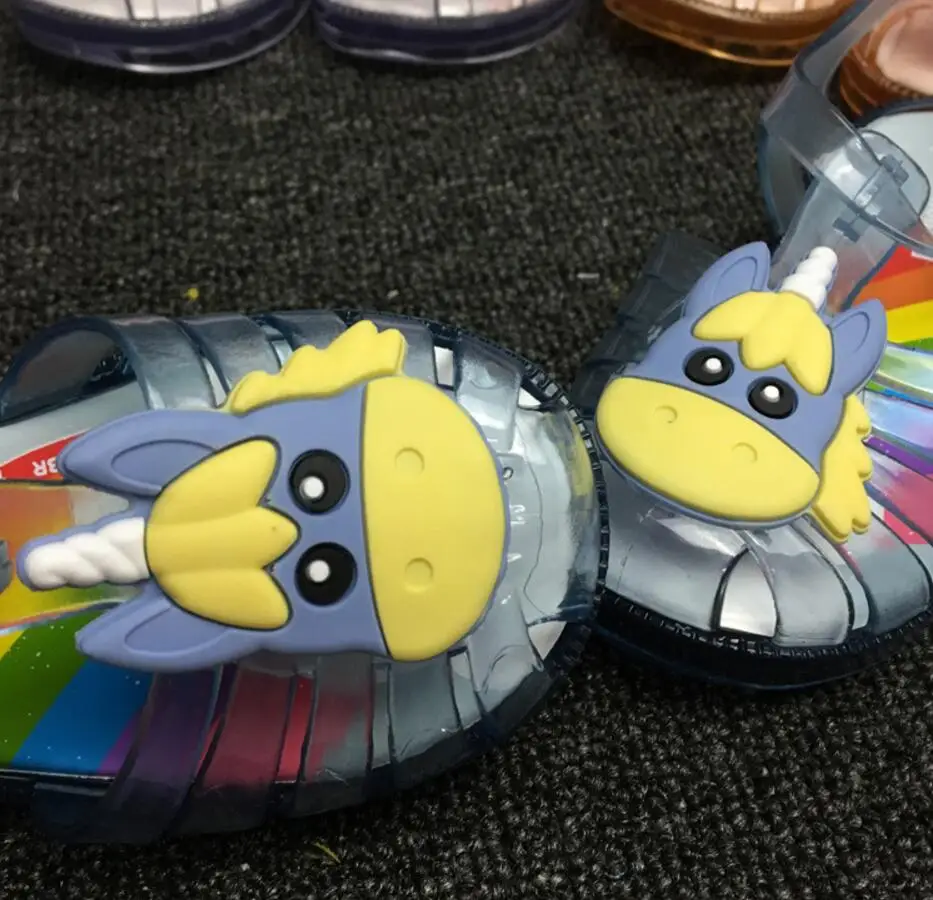 Mini Melissa Possession Unicorn/ г. прозрачные сандалии для девочек летние сандалии Melissa/детские сандалии пляжная обувь для малышей