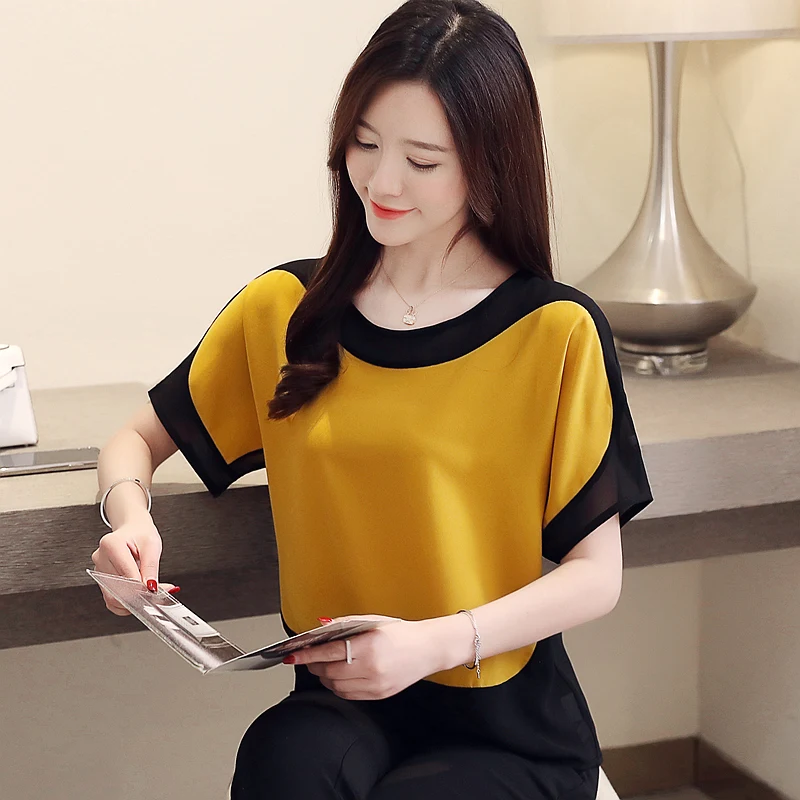 Blusas Mujer De Moda 2021 Для женщин Блузки Короткие рубашки для мальчиков с длинным рукавом