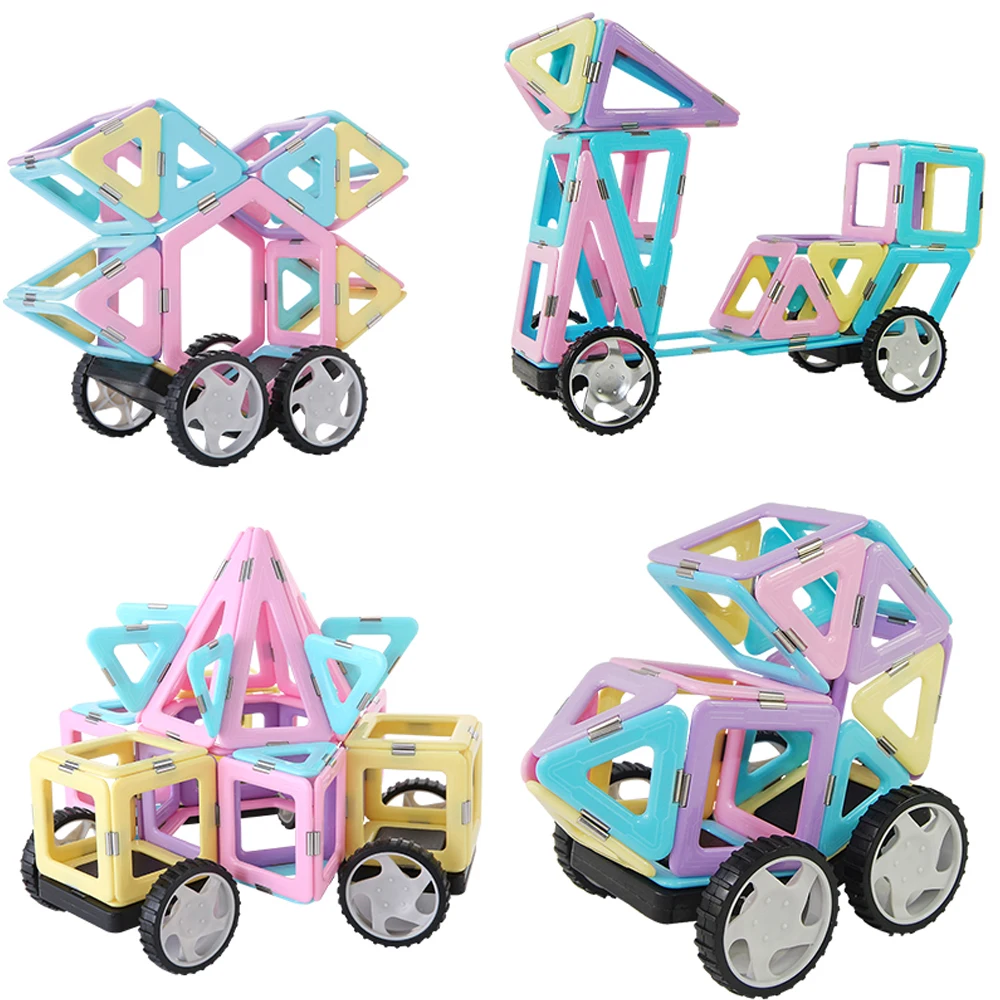 

1Pcs Ice-Cream Magnetic Designer Macaron Magnet Blocks DIY Modeling Construction Building Blocks Educational Toys for Kids Gift