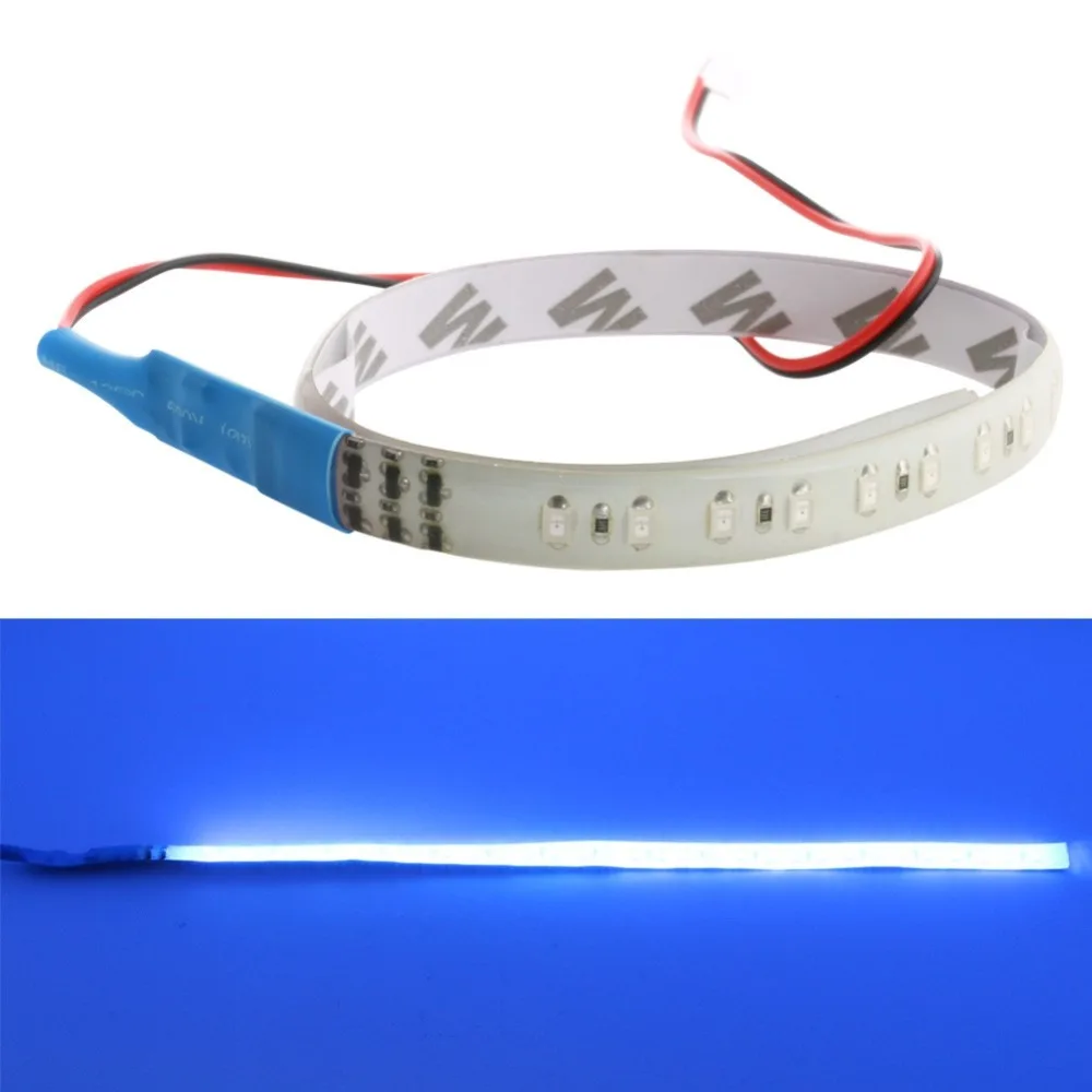 Авто Стайлинг DC 12V 30 см 3528 32LED Knight Rider со стробоскопической вспышкой для сканер