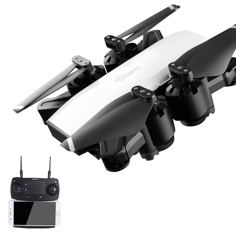 Квадрокоптер SMRC S20 HD камера с GPS FPV складной гоночный вертолет fpv Дрон VS SG906 f11