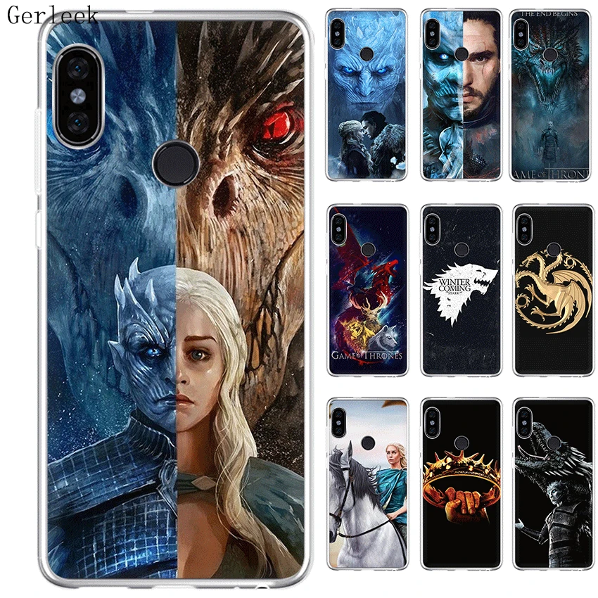 Чехол Desxz Throne Game для Xiaomi Mi 9 9T CC9 CC9E Mix 2S A3 5 5S 6 8 Lite SE A1 5X A2 F1 MAX 3 милый