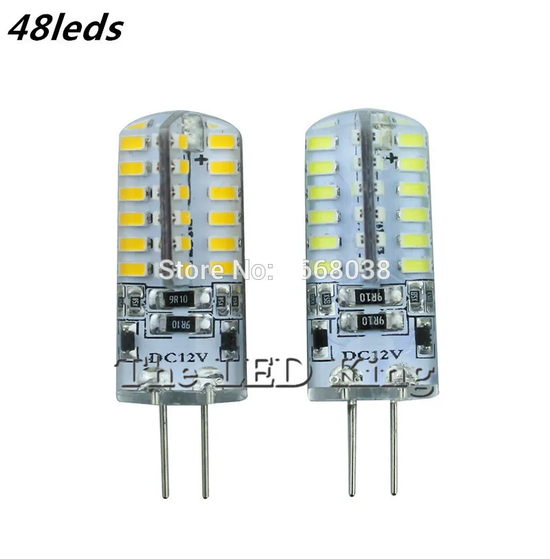Бесплатная доставка 3 Вт 9 12 G4 светодиодный SMD3014 24 48 64 S DC AC В g 4 Точечный светильник