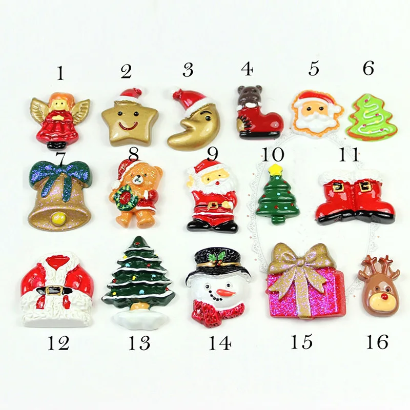 DIY аксессуары Рождественская елка олень Снеговик Сант Клаус миниатюрная фигурка