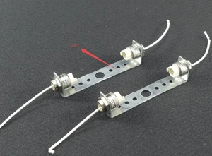 1 комплект, патроны для ламп r7s, гнездо для лампы для сцсветильник и т. д., 78 мм