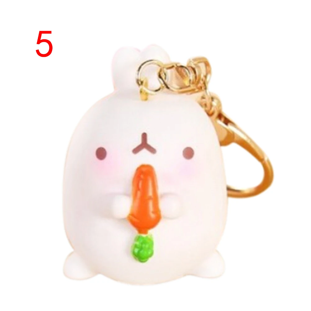 as picture JINHF Kawaii Кролик Мягкий медленно поднимающийся милый животное мягкий сжимающий ремни кулон ароматический хлеб детская игрушка забавный подарок - Цвет: as picture