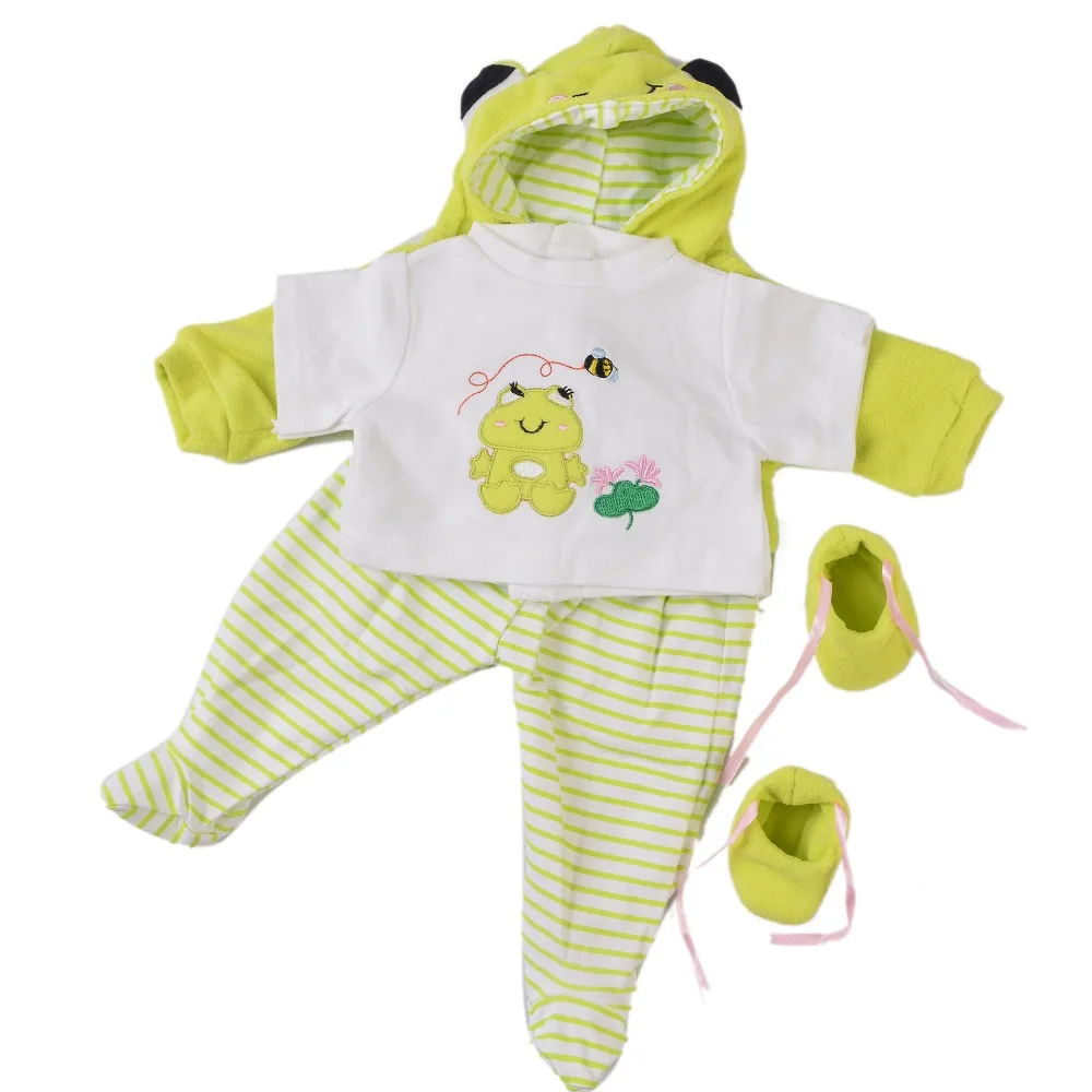 

22 inch boy doll clothes Fit 50-57cm bebes reborn Baby Doll clothes and pants children gifts silicone doll accessories