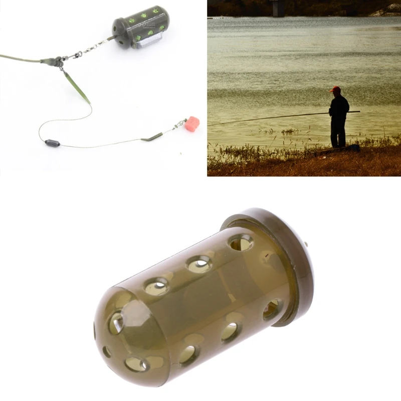 1PC Useful Carp Fishing Feeder Bait Cage Lure Pit Device Basket Holder With Lead 30g | Спорт и развлечения