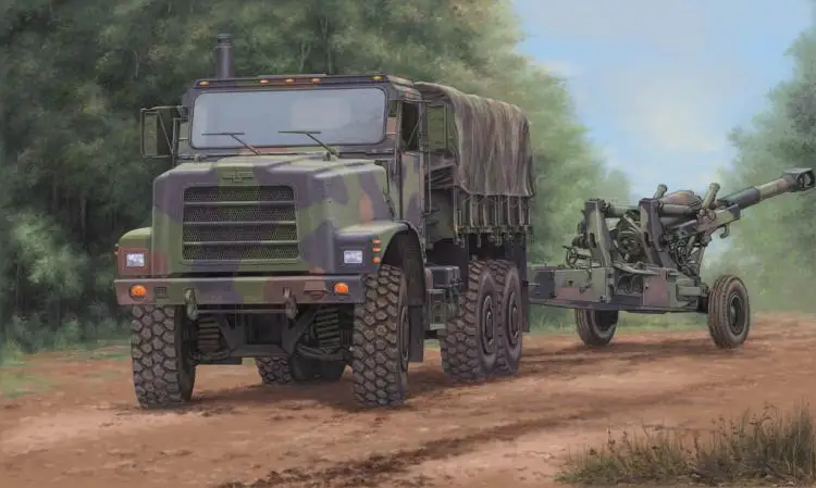 

Trumpeter 01011 1/35 MK.23 MTVR Cargo truck plastic model kit
