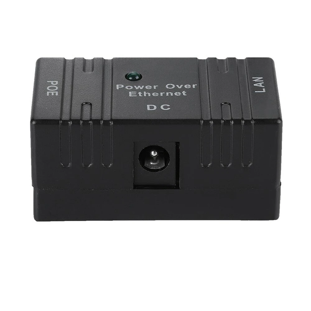 1 шт. черный RJ45 POE, сплиттер, инжектор переключатель питания адаптер для HIKVISION Dahua IP камеры