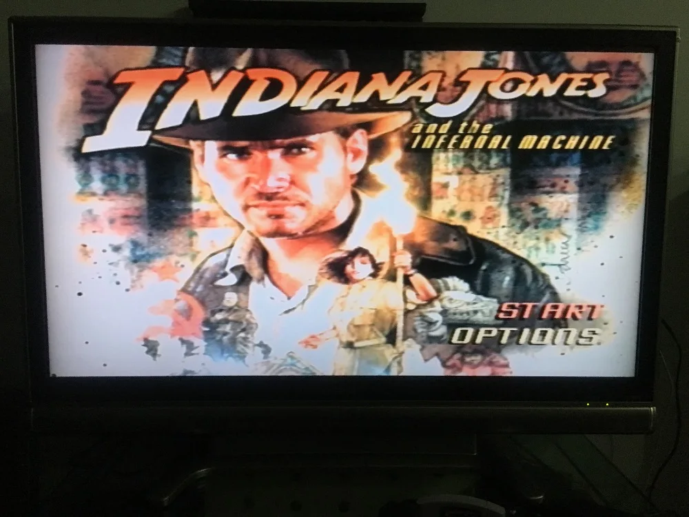 64 битные игры ** Индиана Джонс и адская машина (английская версия PAL!)|indiana jones|machine