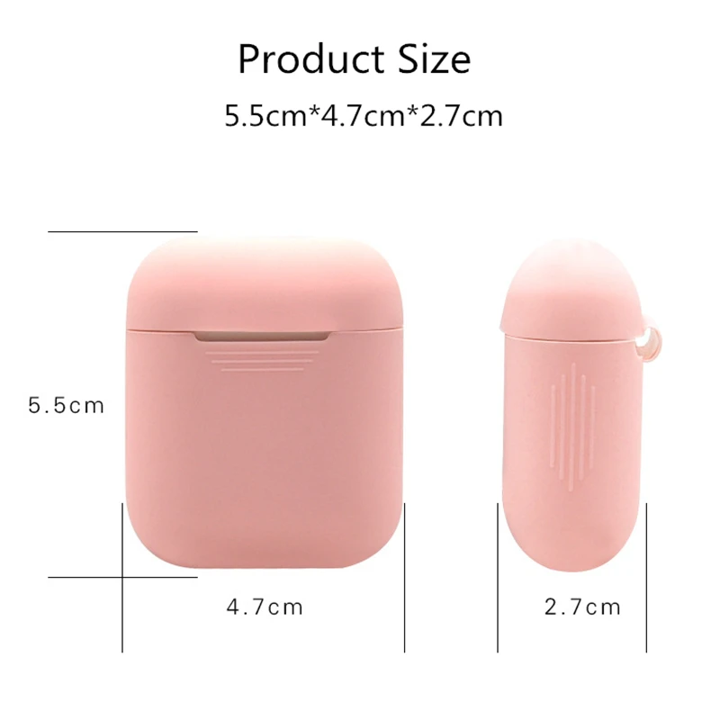 Силиконовый чехол для наушников Apple AirPods | Электроника