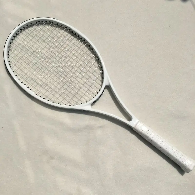 zarasia теннисные ракетки 97 кв. В 315 г 16x19 Углеродные таможни whiteTennis ракетки с веревочной сумкой Размер L2 L3 L4